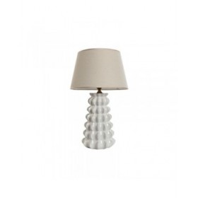 Lampada da tavolo Home ESPRIT Bianco Porcellana 50 W 220 V 40 x 40 x 65 cm