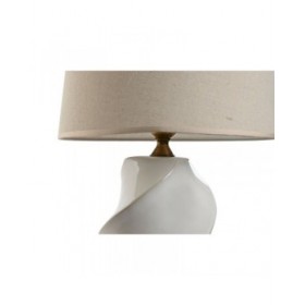 Lampada da tavolo Home ESPRIT Bianco Porcellana 50 W 220 V 36 x 36 x 61 cm 35 x 35 x 60 cm
