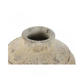 Vaso Home ESPRIT Bianco Magnesio 32 x 32 x 41 cm