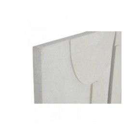 Decorazione da Parete Home ESPRIT Bianco Moderno 80 x 5 x 120 cm (2 Unità)