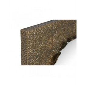 Specchio da parete Home ESPRIT Dorato 80 x 6 x 80 cm