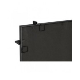 Specchio da parete Home ESPRIT Nero Moderno 65 x 6 x 95 cm
