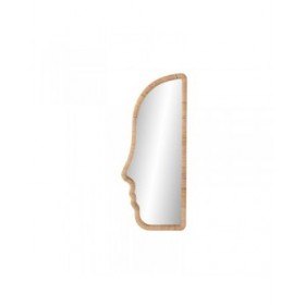Specchio da parete Home ESPRIT Naturale Moderno Scandi 50 x 4 x 120 cm