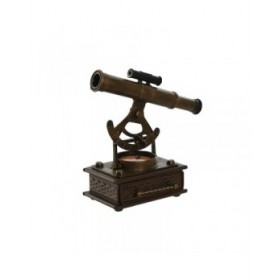 Statua Decorativa Home ESPRIT Marrone Bronce Vintage 21,5 x 11 x 22,5 cm