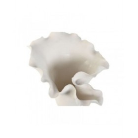 Vaso Home ESPRIT Bianco Ceramica 29 x 26 x 27 cm