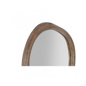 Specchio da parete Home ESPRIT Marrone 62 x 3,5 x 50 cm