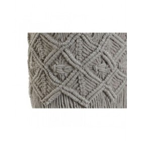 Set di vasi da fiori Home ESPRIT Grigio chiaro Cemento 20 x 20 x 18 cm