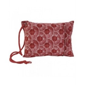 Cuscino Home ESPRIT Rosso Verde Corallo 30 x 10 x 20 cm (3 Unità)