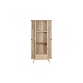 Scaffale Home ESPRIT Naturale Rattan Abete 88 x 36 x 180 cm