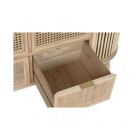 Cassettiera Home ESPRIT Dorato Naturale Abete 120 x 40 x 80 cm