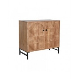 Credenza Home ESPRIT Marrone Nero 88 x 40 x 80 cm