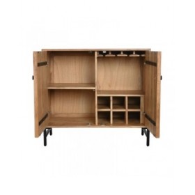 Credenza Home ESPRIT Marrone Nero 88 x 40 x 80 cm