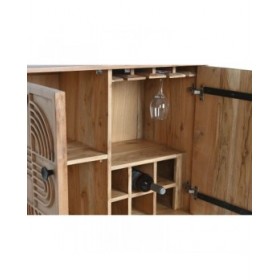 Credenza Home ESPRIT Marrone Nero 88 x 40 x 80 cm