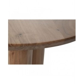 Tavolino da Caffè Home ESPRIT Marrone Naturale Legno di acacia 80 x 80 x 45 cm