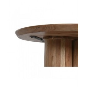 Tavolino da Caffè Home ESPRIT Marrone Naturale Legno di acacia 80 x 80 x 45 cm