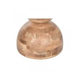 Tavolo da Pranzo Home ESPRIT Marrone Naturale Acacia 115 x 115 x 76 cm