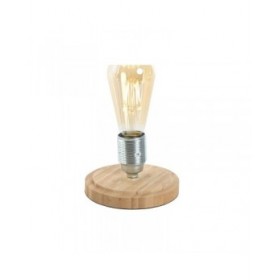 Lampada da tavolo Home ESPRIT Naturale Bambù Cristallo 50 W 220 V 13 x 13 x 22 cm