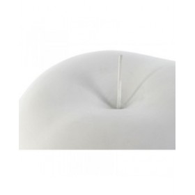 Statua Decorativa Home ESPRIT Bianco Mela Città 21 x 20 x 23 cm 21 X 20 X 21 CM (2 Unità)