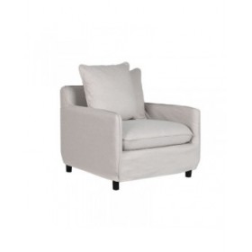 Poltrona Home ESPRIT Beige 85 x 85 x 74 cm