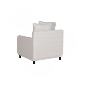 Poltrona Home ESPRIT Beige 85 x 85 x 74 cm