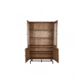 Stand Espositore Home ESPRIT Cristallo Acacia 118 x 45 x 194 cm
