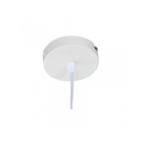 Lampadario Home ESPRIT Azzurro Bianco Metallo 50 W 32,5 x 32,5 x 30 cm