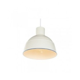 Lampadario Home ESPRIT Azzurro Bianco Metallo 50 W 32,5 x 32,5 x 30 cm