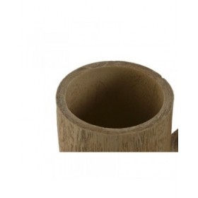 Scatola-Portagioie Home ESPRIT Marrone Resina 9 x 9 x 19 cm