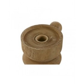 Candelabro Home ESPRIT Marrone Resina Legno 16 x 10 x 18 cm
