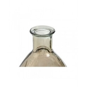 Vaso Home ESPRIT Taupé Vetro riciclato 30 x 30 x 59 cm