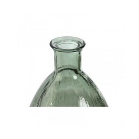 Vaso Home ESPRIT Verde Vetro riciclato 30 x 30 x 59 cm