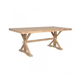 Tavolo da Pranzo Home ESPRIT Naturale Legno 200 x 100 x 80 cm