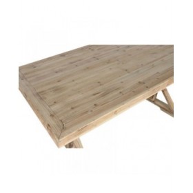 Tavolo da Pranzo Home ESPRIT Naturale Legno 200 x 100 x 80 cm