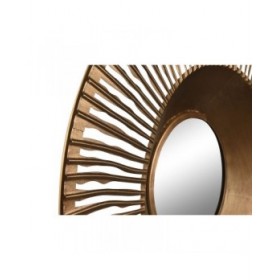 Specchio da parete Home ESPRIT Rame 70 x 8,5 x 70 cm