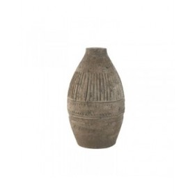 Vaso Home ESPRIT Beige Magnesio 28 x 28 x 48 cm