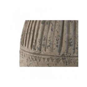 Vaso Home ESPRIT Beige Magnesio 28 x 28 x 48 cm