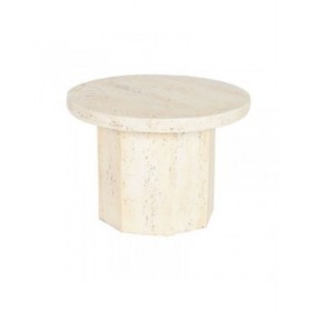 Tavolino Aggiuntivo Home ESPRIT Beige Magnesio 60 x 60 x 41,9 cm
