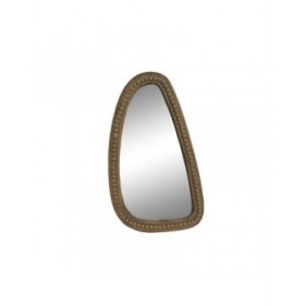 Specchio da parete Home ESPRIT Marrone Coloniale Palle 34 x 4 x 60 cm
