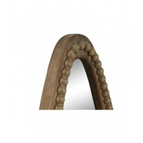 Specchio da parete Home ESPRIT Marrone Coloniale Palle 24 x 4 x 35 cm
