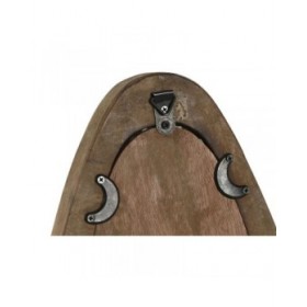 Specchio da parete Home ESPRIT Marrone Coloniale Palle 24 x 4 x 35 cm