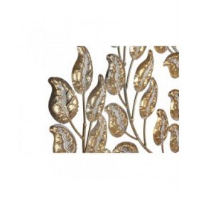 Decorazione da Parete Home ESPRIT Dorato Albero Cottage 120 x 1,5 x 121 cm