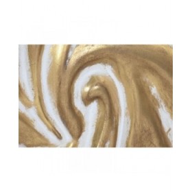 Decorazione da Parete Home ESPRIT Dorato 94,5 x 4,5 x 94,5 cm (2 Unità)