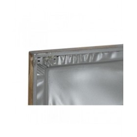 Decorazione da Parete Home ESPRIT Dorato 94,5 x 4,5 x 94,5 cm (2 Unità)