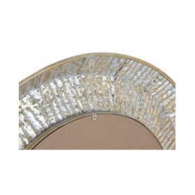 Specchio da parete Home ESPRIT Dorato Moderno Decapaggio 78 x 4 x 78 cm