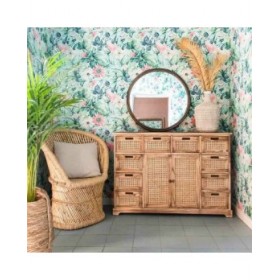 Credenza Alexandra House Living Legno di paulownia 33 x 78 x 113 cm