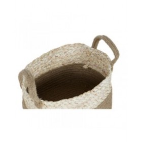 Set di Cestini Home ESPRIT Naturale Marrone Chiaro Juta Moderno 41 x 30 x 33 cm (3 Pezzi)
