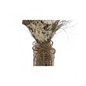 Mazzo Home ESPRIT Multicolore Naturale Cristallo Fiore secco 20 x 10 x 50 cm (3 Unità)