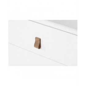 Mobile TV Home ESPRIT Bianco Naturale polipropilene Legno MDF 140 x 40 x 55 cm