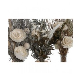 Pianta Decorativa Home ESPRIT Cristallo Fiore 11 x 11 x 40 cm (3 Unità)