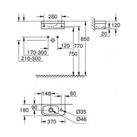 Lavabo Grohe 3932700H